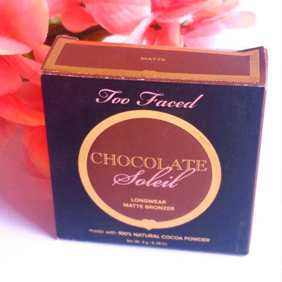 BNIB》Too Faced 🍫 Chocolate Soleil Longwear Matte Bronzer - Picture 7 of 8